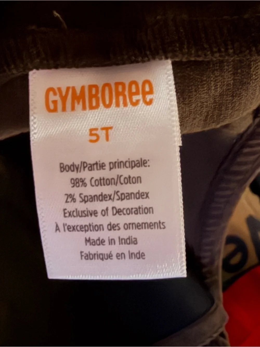 Gymboree Turkey Thanksgiving Overalls Brown Corduroy & Orange  Girl Dress Size 5